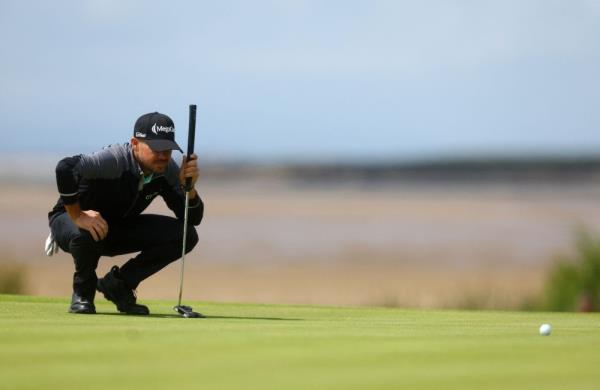 Hunter Harman becomes the hunted after taking lead at British Open